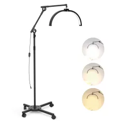 Напольная LED лампа Moon HD-M2X Censreal - Бестеневая, Регулируемая высота 70-150 см, Димер, 360° Поворот, Крепление для телефона thumbnail