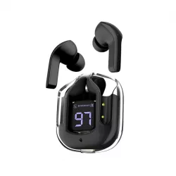 Беспроводные наушники Duopuni BT30 - Bluetooth 5.3, до 15 часов работы, зарядка Type-C, 250 mAh, черные thumbnail