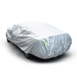Защитный чехол для автомобиля Universal Car Cover - XL, водонепроницаемый, светоотражающие полоски, три слоя, сумка для хранения thumbnail