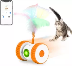 Игрушка для кошек USB Cat Teaser XL-1233 - 2 режима, перезаряжаемый Type-C, бесшумная работа, прочный пластик thumbnail