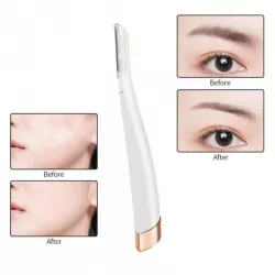 Триммер-эпилятор Flawless Dermaplane Glo - LED-подсветка, ABS-пластик, питание от 1 батарейки AAA thumbnail