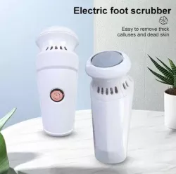 Электрическая пемза FOOT GRINDER 928-3 для ног и пяток - 2 насадки, 5 В, белый цвет thumbnail