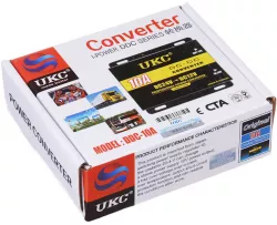 Инвертор UKC DC/DC 24V-12V 10A - 120W, металлический корпус, индикатор работы thumbnail