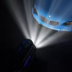 Автомобильный компрессор AND 25521-3 - 12В, 150 PSI, LED-фонарь, автоматическое отключение, комплект насадок thumbnail