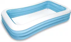 Семейный надувной бассейн Intex 58487 - 305x183x56 см, ПВХ, 3 камеры, сливная заглушка, ремонтная заплата thumbnail