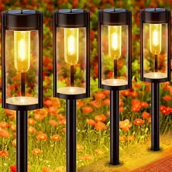 Комплект уличных светильников Solar Lawn Light Shinedo Y246 - 2 шт, теплый белый свет, солнечная зарядка, до 8 часов работы thumbnail