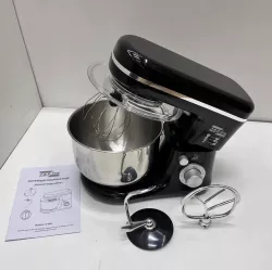 Тестомес Zepline ZP-9832: миксер 3-в-1, 3500 Вт, чаша 5 л, 10 скоростей, нержавеющая сталь thumbnail
