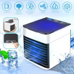 Охолоджувач повітря Arctic Air Ultra 3-в-1 – Зволожувач, очищувач, 3 швидкості, LED-світло thumbnail