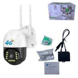 Уличная IP-камера видеонаблюдения V380 PRO 4G - ночная съемка, автотрекинг, двусторонняя аудиосвязь, защита IP66 thumbnail