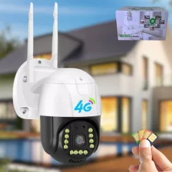Уличная IP-камера видеонаблюдения V380 PRO 4G - ночная съемка, автотрекинг, двусторонняя аудиосвязь, защита IP66 thumbnail