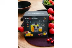 Кухонный комбайн 4-в-1 Top Kitchen TK00203 - Соковыжималка, блендер, кофемолка, измельчитель, 3200 Вт, нержавеющая сталь thumbnail