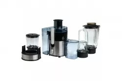 Кухонный комбайн 4-в-1 Top Kitchen TK00203 - Соковыжималка, блендер, кофемолка, измельчитель, 3200 Вт, нержавеющая сталь thumbnail