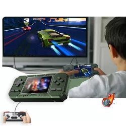 Портативная игровая консоль S8 - 520 встроенных игр, 2 джойстика, 6 часов работы, ретро дизайн thumbnail