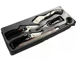 Садовые инструменты Garden Set SK-5 - 5в1: секаторы, нож для прививки, веткорез, японская сталь, пластиковый кейс thumbnail