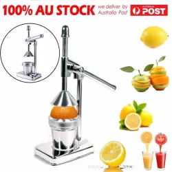 Ручная соковыжималка Juicer AND 841 - металлический пресс для цитрусовых, рычажный механизм, чугунная основа thumbnail