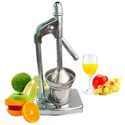 Ручная соковыжималка Juicer AND 841 - металлический пресс для цитрусовых, рычажный механизм, чугунная основа thumbnail