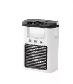 Настольный вентилятор-охладитель Air Cooler Fan 1346 - 3 в 1: увлажнение, LED-подсветка, USB-питание, 3 скорости thumbnail