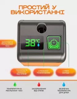 Портативный душ с насосом 3,7 В, аккумулятор 4800 мАч - 3 режима напора, USB зарядка, крепления и сумка в комплекте thumbnail