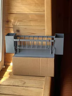 Органайзер для кухонной раковины Cloth Rack - Компактный дизайн, Прочный материал, Легкая установка thumbnail