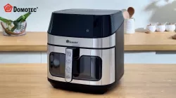 Аэрофритюрница Domotec MS-3222 - 3500W, 7 л, сенсорное управление, таймер до 30 мин thumbnail