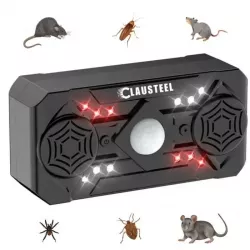 Ультразвуковой репеллент Siurn с двумя динамиками - USB-питание, 3 режима, черный thumbnail