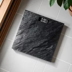 Электронные напольные весы Domotec MS-10000 - до 180 кг, LED-дисплей, измерение температуры, автоматическое включение thumbnail