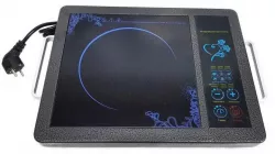 Инфракрасная электроплита Domotec MS-5842 - 2000 Вт, сенсорное управление, стеклокерамика, автоотключение thumbnail