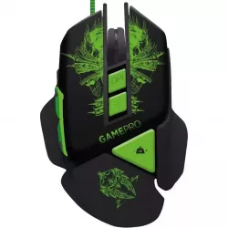 Игровая мышь PoloSmart PGS302 - 7200 DPI, 9 программируемых кнопок, RGB подсветка, USB подключение thumbnail