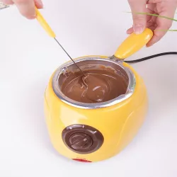 Электрическая фондюшница Chocolatiere 250 мл - 25Вт, набор инструментов и форм, компактная, многофункциональная thumbnail