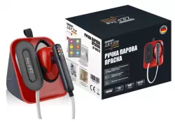 Ручной паровой утюг Zepline ZP-00222 - 3000Вт, сенсорное управление, 1.5л резервуар, 50г/мин пар, 45 мин без дозаправки thumbnail
