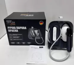 Ручной паровой утюг Zepline ZP-00222 - 3000Вт, сенсорное управление, 1.5л резервуар, 50г/мин пар, 45 мин без дозаправки thumbnail