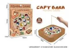 Музыкальная рыбалка Capybara Fishing Game - с удочками, световыми и музыкальными эффектами, 2 игрока, от 3 лет thumbnail