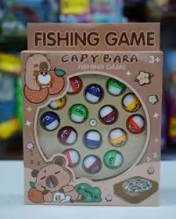 Музыкальная рыбалка Capybara Fishing Game - с удочками, световыми и музыкальными эффектами, 2 игрока, от 3 лет thumbnail