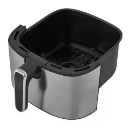 Аэрофритюрка Sokany SK-10052 - 1700W, 7 л, сенсорное управление, 8 программ, нержавеющая сталь thumbnail