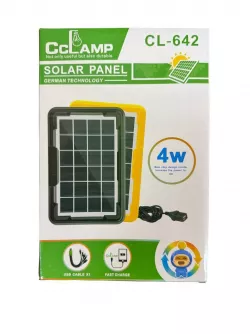 Солнечная панель 4W CL-642 - Поликристаллическая, 5V, КПД до 18%, 30x22 см thumbnail