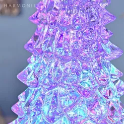 Новогодний LED светильник Бриллиантовая Ёлка - USB/батареи, 35.5 см, теплый свет thumbnail