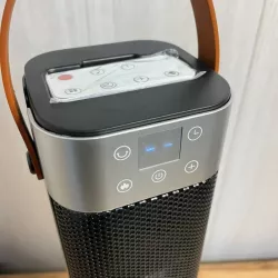 Тепловентилятор Portable Fan Heater HQ30-300BS - 500-1000 Вт, защита от перегрева, сенсорное управление, тихий режим thumbnail