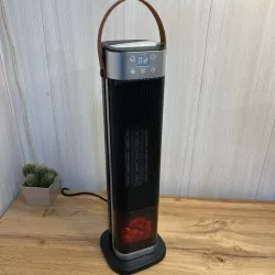 Тепловентилятор Portable Fan Heater HQ30-300BS - 500-1000 Вт, защита от перегрева, сенсорное управление, тихий режим thumbnail