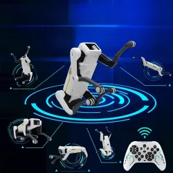 Интерактивный робот-собака Smart Dog - управление пультом, звуковые и световые эффекты, аккумуляторный thumbnail