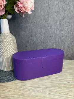 Стайлер HAIR BRUSH 5в1 для волос - Придание объема, выпрямление, 5 насадок, инфракрасный нагрев, 1000 Вт, фиолетовый thumbnail