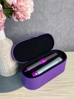 Стайлер HAIR BRUSH 5в1 для волос - Придание объема, выпрямление, 5 насадок, инфракрасный нагрев, 1000 Вт, фиолетовый thumbnail