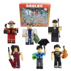 Набор фигурок Roblox Legends - 6 штук, Профессии, аксессуары, ABS пластик, от 3 лет, 7-8 см thumbnail