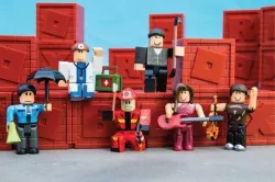 Набор фигурок Roblox Legends - 6 штук, Профессии, аксессуары, ABS пластик, от 3 лет, 7-8 см thumbnail