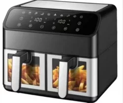 Аэрофритюрница DOMOTEC MS-3226 - 4800 Вт, 13 л, сенсорное управление, до 200°C thumbnail