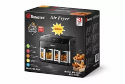 Аэрофритюрница DOMOTEC MS-3226 - 4800 Вт, 13 л, сенсорное управление, до 200°C thumbnail
