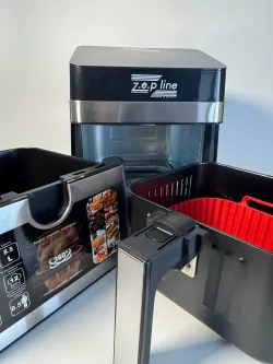 Аэрофритюрница Zepline ZP-00344 на 13 л - 4200 Вт, 12 программ, сенсорное управление, функция гриля thumbnail