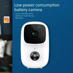WiFi домофон B90 Smart Doorbell - 2.0Мп, угол 170°, двусторонняя связь, запись на microSD до 128ГБ, IP54 thumbnail