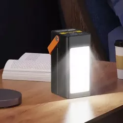 Портативный аккумулятор Power Bank Hoco DB49 - 100000 mAh, 22.5W, QC3.0, PD20W, 4 USB/Type-C порта, LED дисплей thumbnail