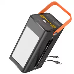 Портативный аккумулятор Power Bank Hoco DB49 - 100000 mAh, 22.5W, QC3.0, PD20W, 4 USB/Type-C порта, LED дисплей thumbnail