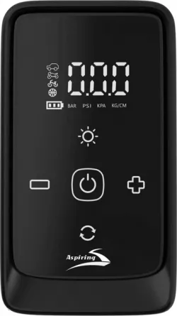 Автомобильный компрессор Aspiring Storm 6 - 4500 мАч Power Bank, LED-фонарь, двойное питание, цифровой дисплей thumbnail